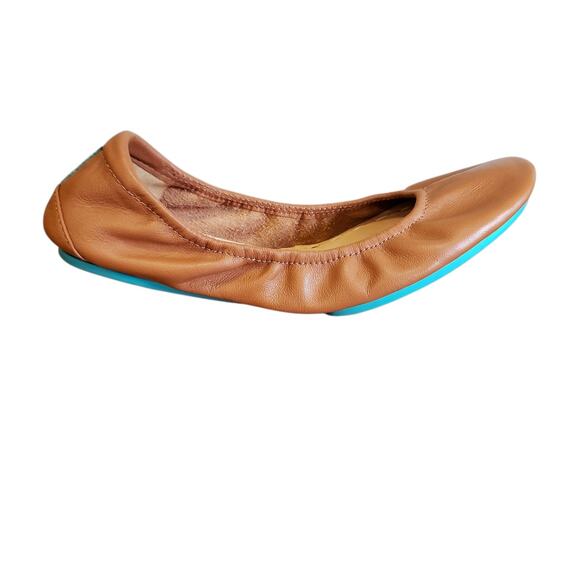 Tieks by Gavrieli Chestnut Brown Leather Slip On Ballet Flats Size 7 Classic - Picture 4 of 14